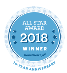 ConstantContact AllStar Award Winner 2018