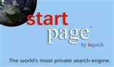Startpage search engine.