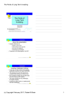 The free set of slide handout notes.