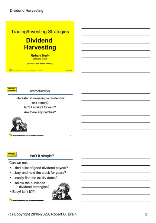 The free set of slide handout notes.