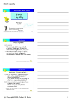 The free set of slide handout notes.