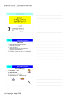 The free set of slide handout notes.